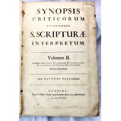 Synopsis criticorum aliorumque S. Scripturae interpretum